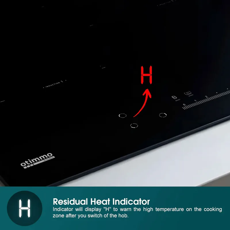 EuropAce EIH7302EBK 7 Series 30cm Domino Induction Hob