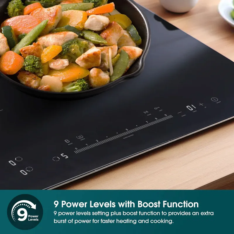 EuropAce EIH7603EBK 7 Series 60cm Induction Hob