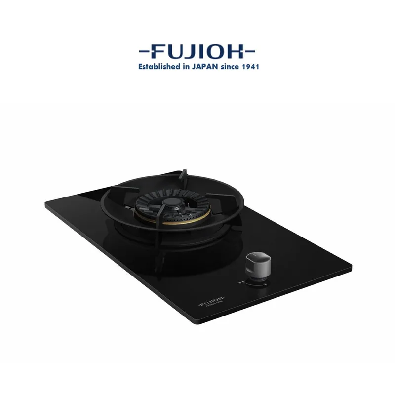 Fujioh FH-GS2515-SVGL Domino Glass Gas Hob (1 Burner)