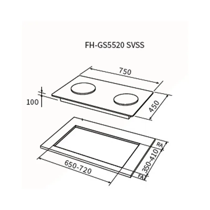 Fujioh FH-GS5520-SVSS Stainless Steel Cooker Hob