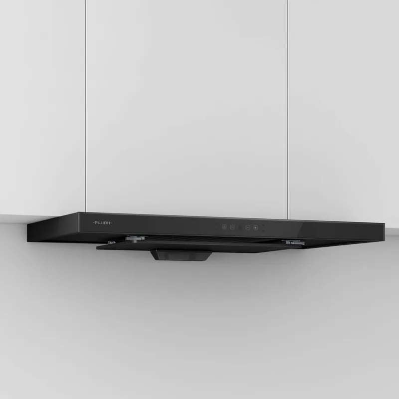 Fujioh FR-MS2370-BK Super Slim Cooker Hood with Gesture Control (Black)