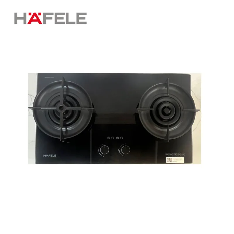 Hafele 538.01.802/803 2-Zone Glass Gas Hob