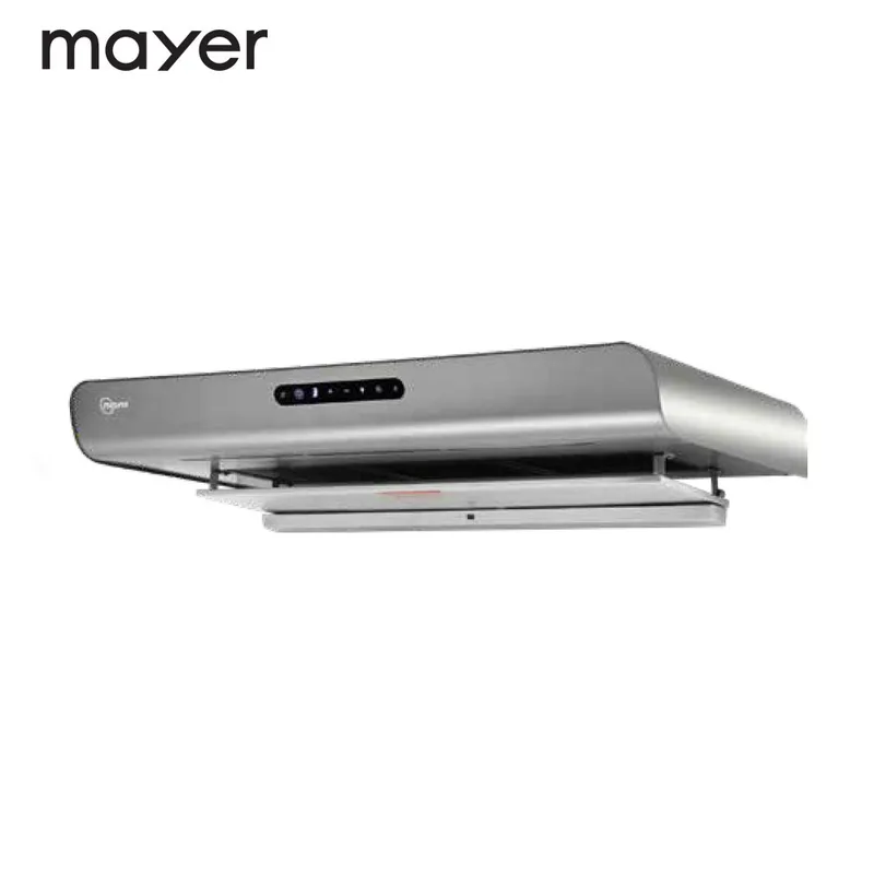 Mayer MMSL983OT 90cm Slimline Cooker Hood (Gun Metal)