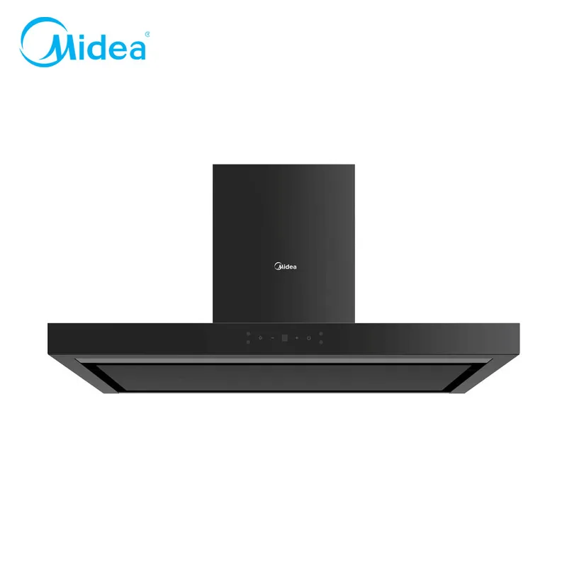 Midea MBI-90M79BK-SG Chimney Hood (Black)
