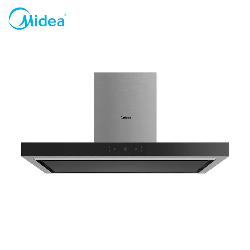 Midea MBI-90M79BK-SG Chimney Hood (Black)