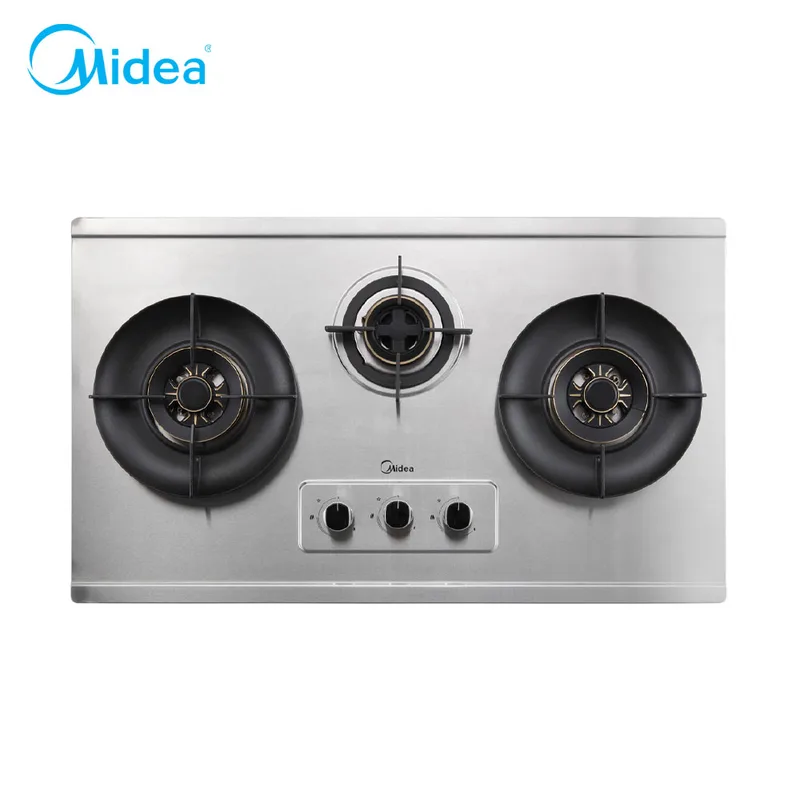 Midea MGH-8831SS 3-Burner Stainless Steel Gas Cooker Hob