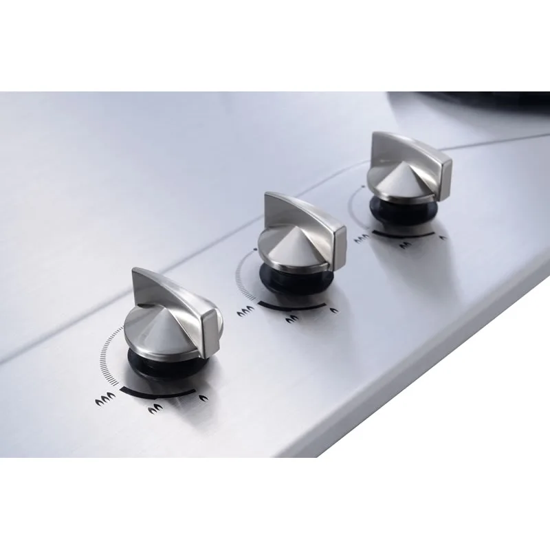 Rinnai RB-3SI 87cm 3-Burner Inner-Flame Stainless Steel Hob