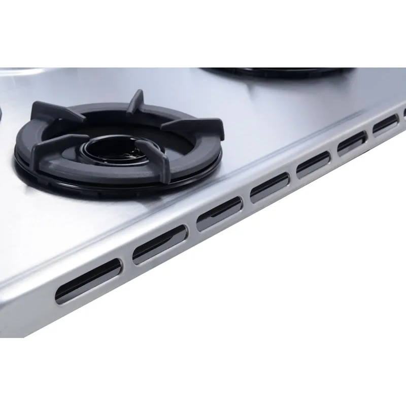 Rinnai RB-3SI 87cm 3-Burner Inner-Flame Stainless Steel Hob