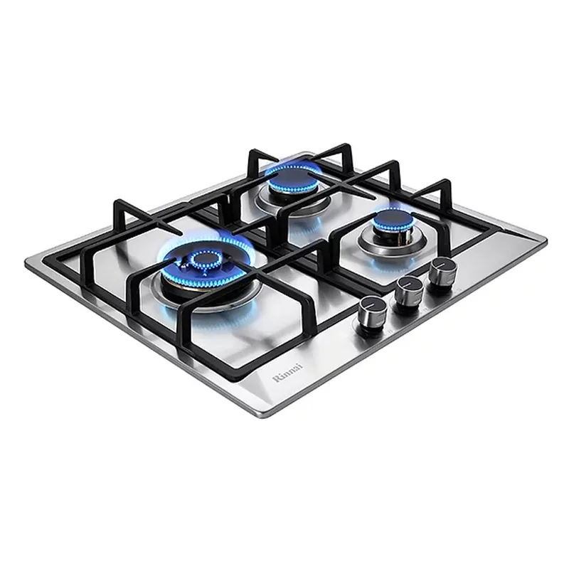 Rinnai RB-63SSV-DL 58cm 3-Burner Compact Gas Hob