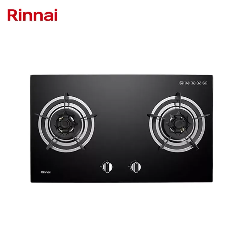 Rinnai RB-782G 78cm 2-Burner Glass Gas Hob