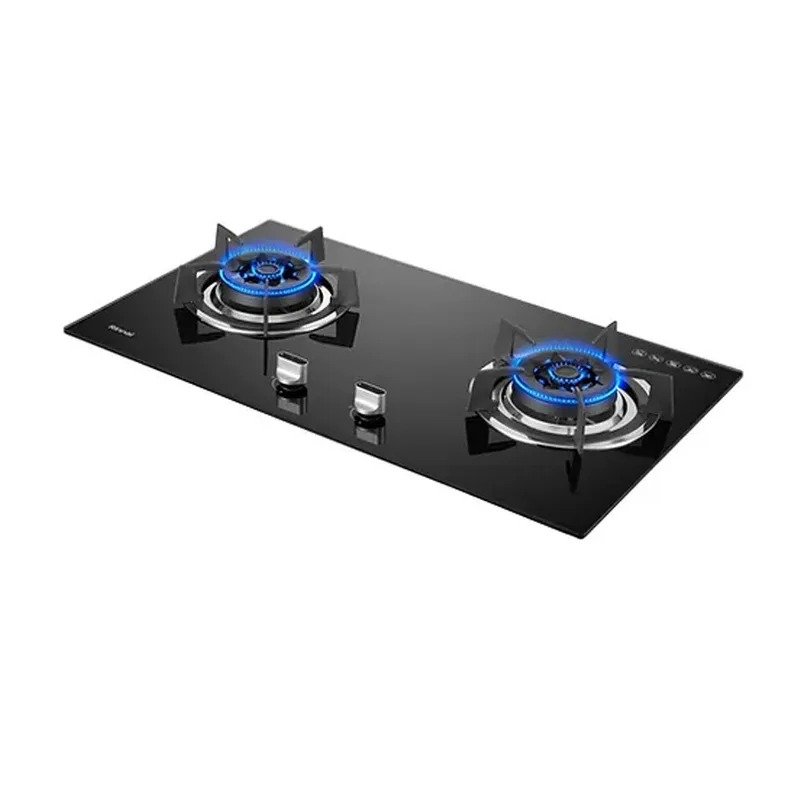 Rinnai RB-782G 78cm 2-Burner Glass Gas Hob