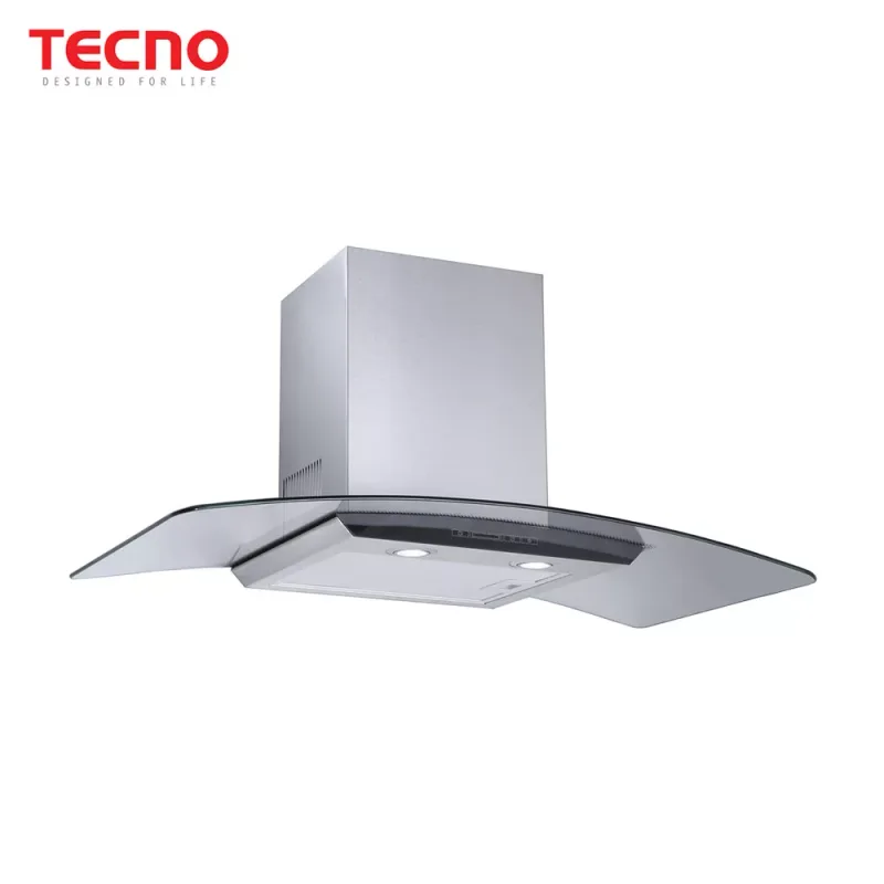 Tecno KA-9688 90cm Tempered Glass Designer Chimney Cooker Hood