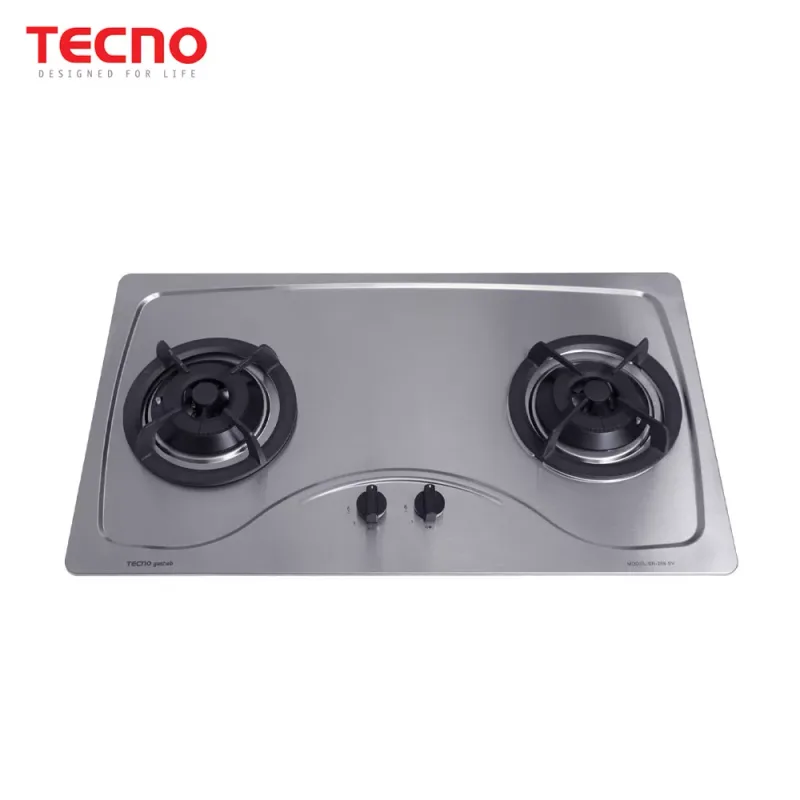 Tecno SR288SV 2-Burner 90cm Stainless Cooker Hob