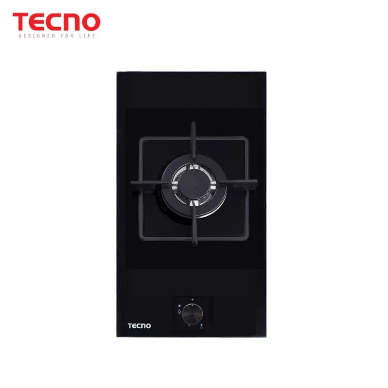 Tecno TA-311TRSV 1-Burner 30cm Tempered Glass Domino Cooker Hob