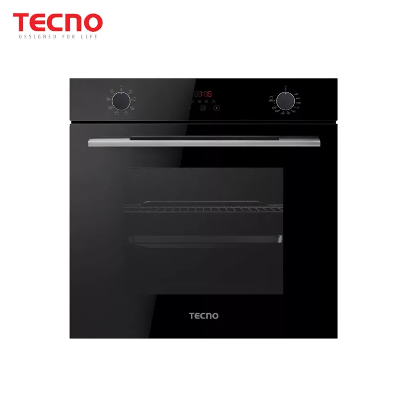 Tecno TBO-7008BK 8 Multi-function Upsized Capacity Built-in Oven