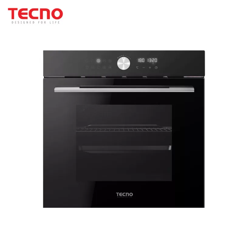Tecno TBO-7311BK 11 Multi-function Upsized Capacity Oven with Pyrolytic Self-Cleaning