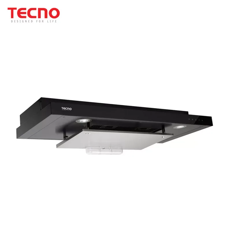 Tecno TCH-939TC-BK Slim Line Hood with DYNA-X Motor (Full Black)