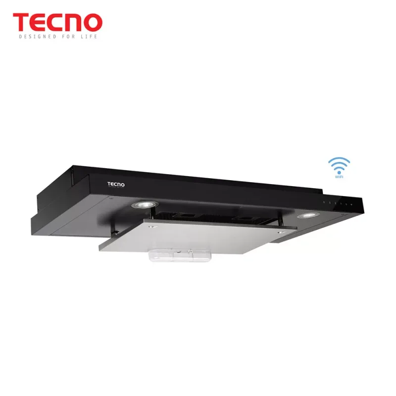 Tecno TCH-959DTC-WF-BK Slim Line Hood with DYNA-X Motor & WIFI