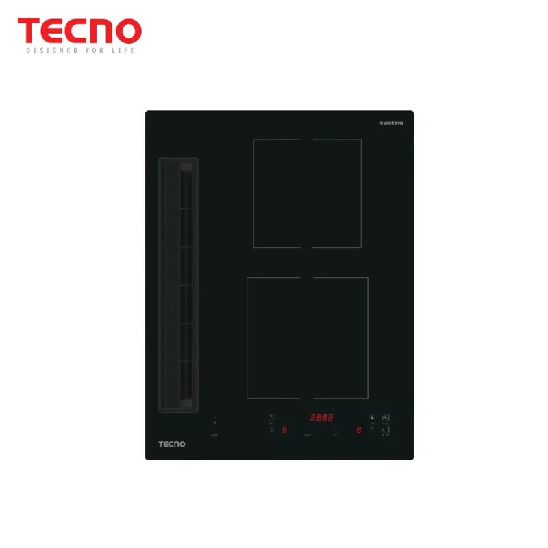 Tecno TIR-3820-PS 40cm Integrated Induction Hob with Hood