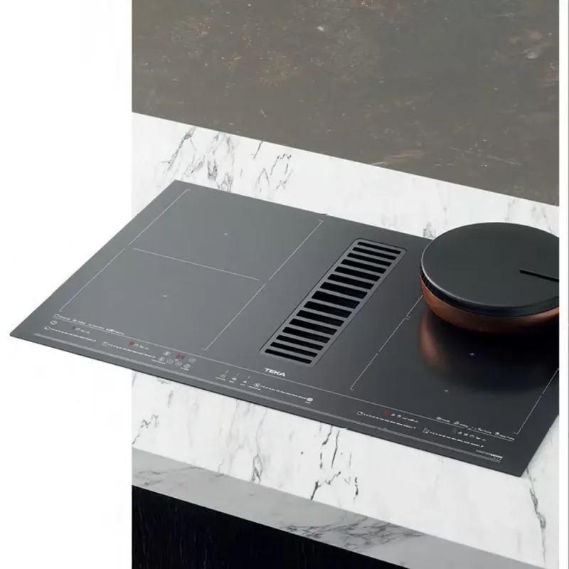 Teka AFF 87601 MST Induction Hob with Integrated Downdraft Hood