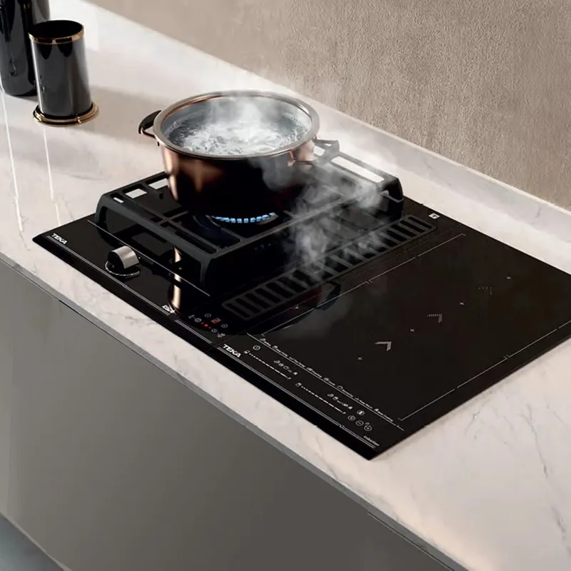 Teka AFF 87601 MST Induction Hob with Integrated Downdraft Hood