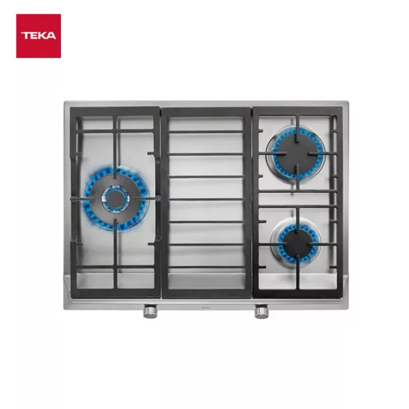 Teka EX-70.1-3G 68cm 3-Burner Stainless Steel Gas Hob