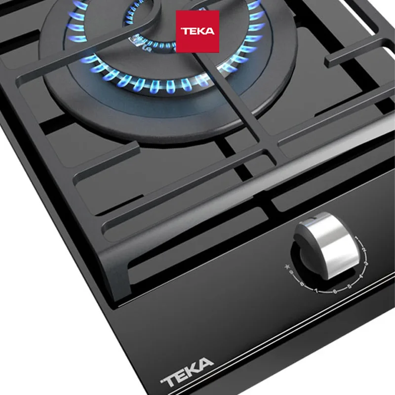Teka GZC-31330 30cm 1 Burner Glass Gas Hob - VarioPro Series