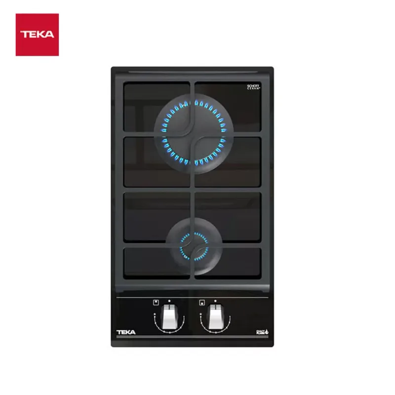 Teka GZC-32300 30cm 2 Burner Glass Gas Hob - VarioPro Series