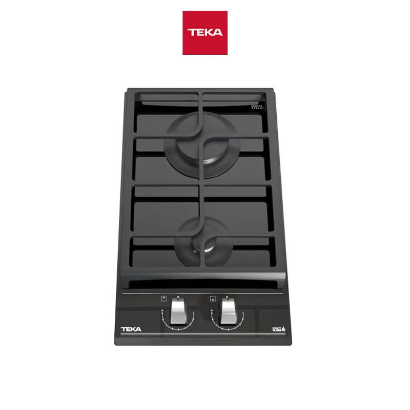 Teka GZC-32300 30cm 2 Burner Glass Gas Hob - VarioPro Series