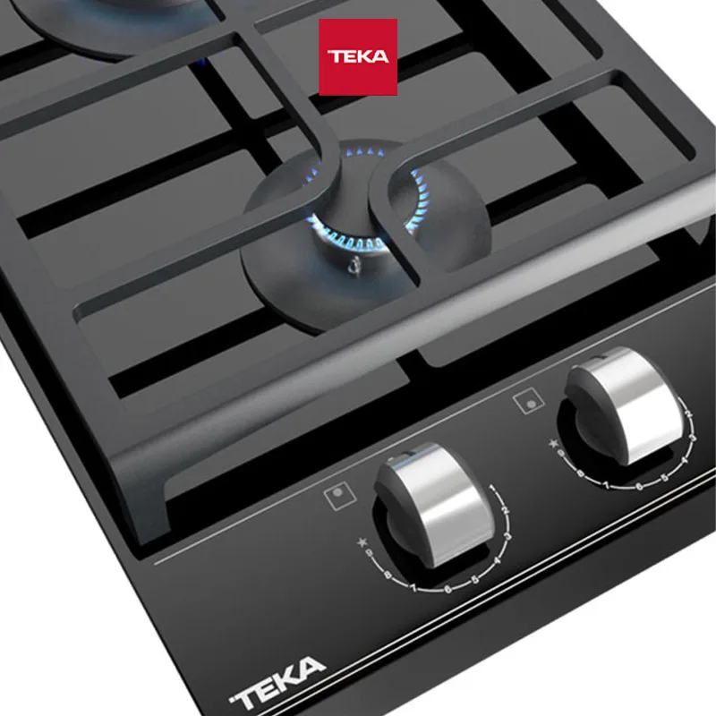Teka GZC-32300 30cm 2 Burner Glass Gas Hob - VarioPro Series