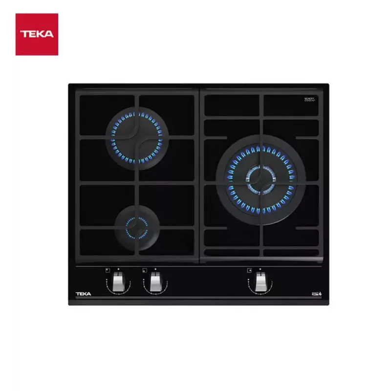 Teka GZC-63310 60cm 3-Burner Glass Gas Hob