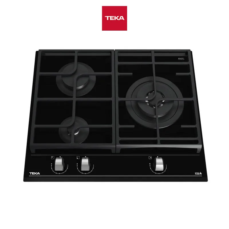 Teka GZC-63310 60cm 3-Burner Glass Gas Hob
