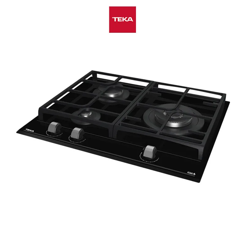 Teka GZC-63310 60cm 3-Burner Glass Gas Hob