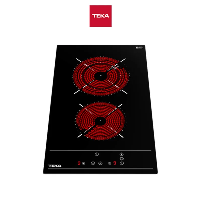 Teka TZC-32320-BK-TTC 2-Burner 30cm Vitro-Ceramic Hob - VarioPro Series