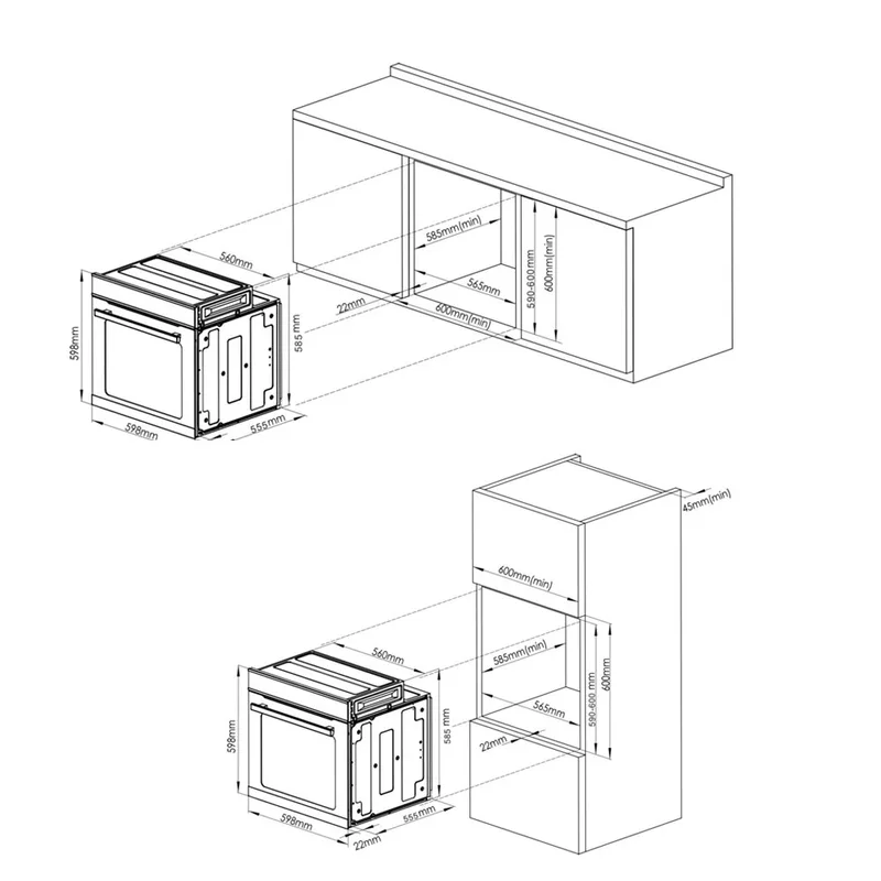 UNO UBO-675BK Multifunction Oven