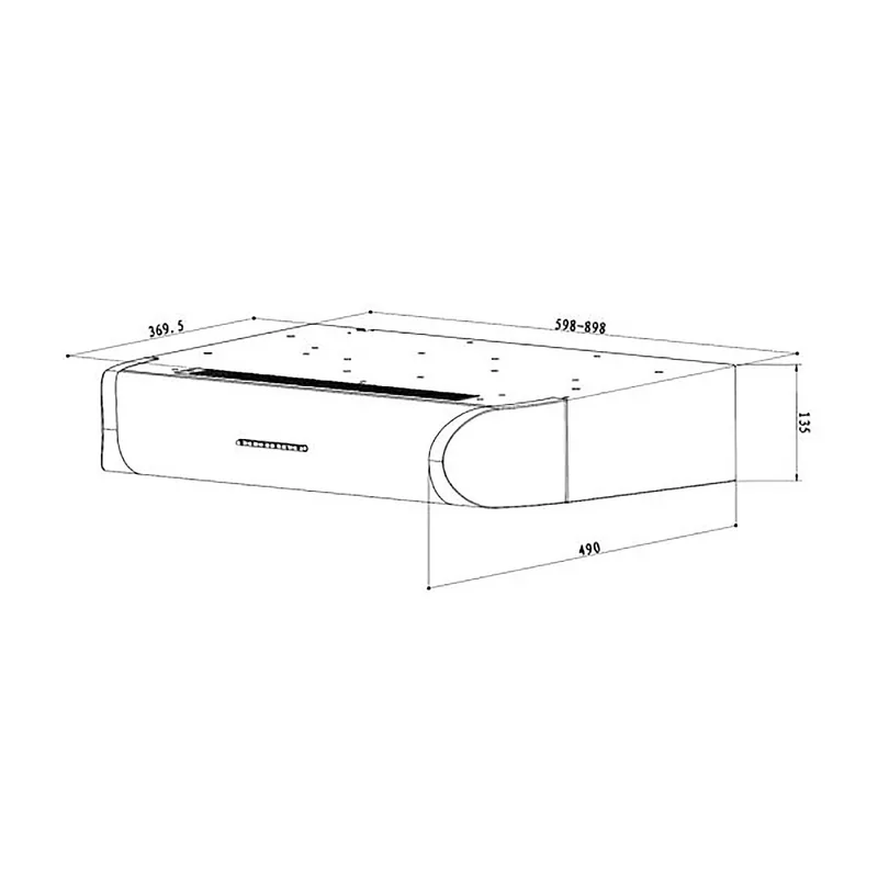UNO UH-9003C 90cm Slim Line High Power Hood