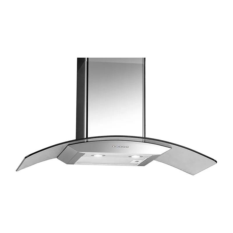 Uno UP-9608 90cm Glass Chimney Hood
