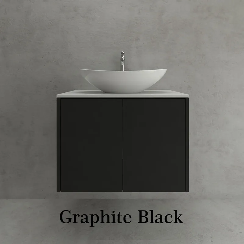 2002 Customized Aluminium Basin Cabinet (White ASH Woodgrain)