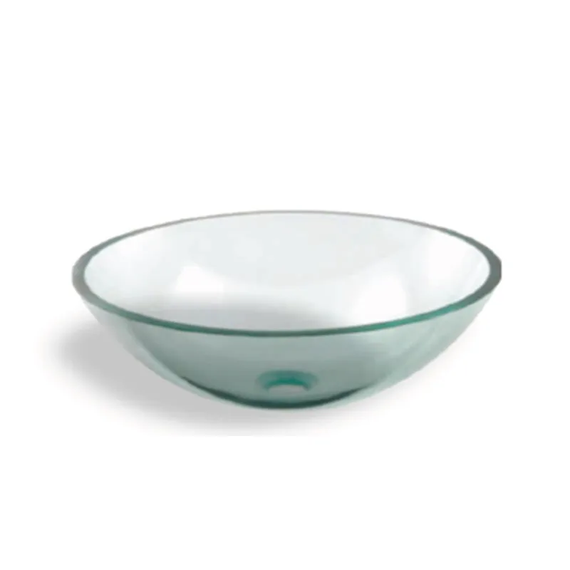 420C Clear Glass Basin