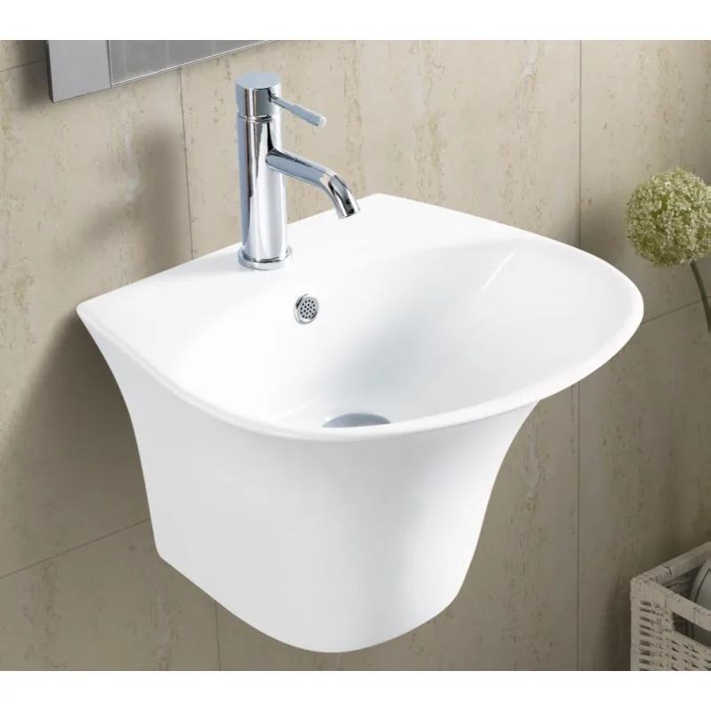 5600C Wall Mounted Ceramic Basin