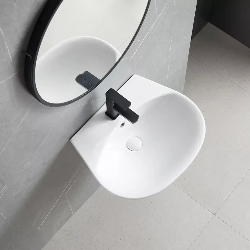 BC-FJH-5600B Wall Hung Ceramic Basin