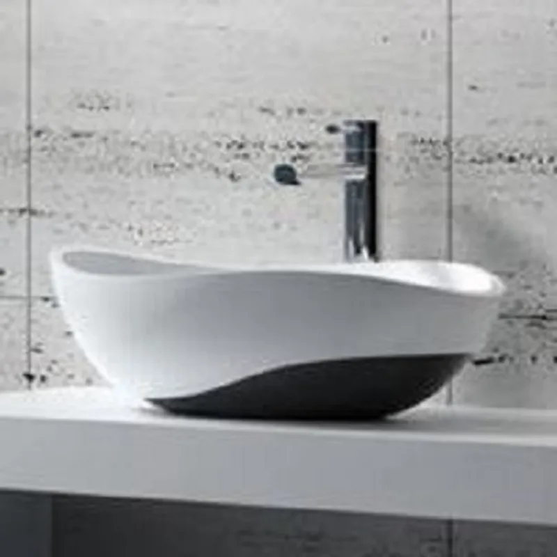A101 Counter Top Basin Black & White
