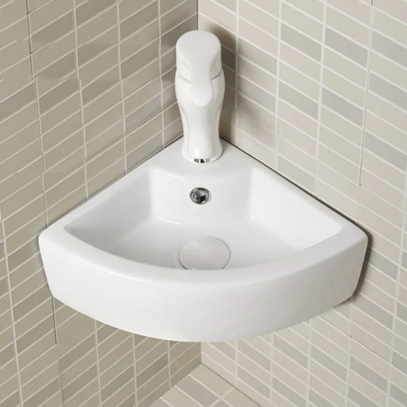 A154A Wall Mounted Corner Basin