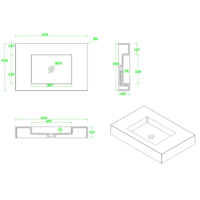 A17 Counter-Top Basin