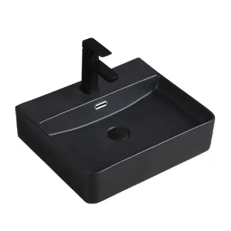 A449BLK Matt Black Ceramic Basin