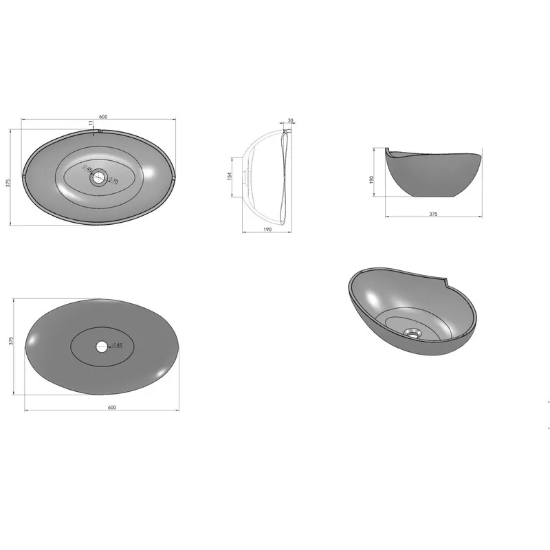 A7 Counter-Top Basin