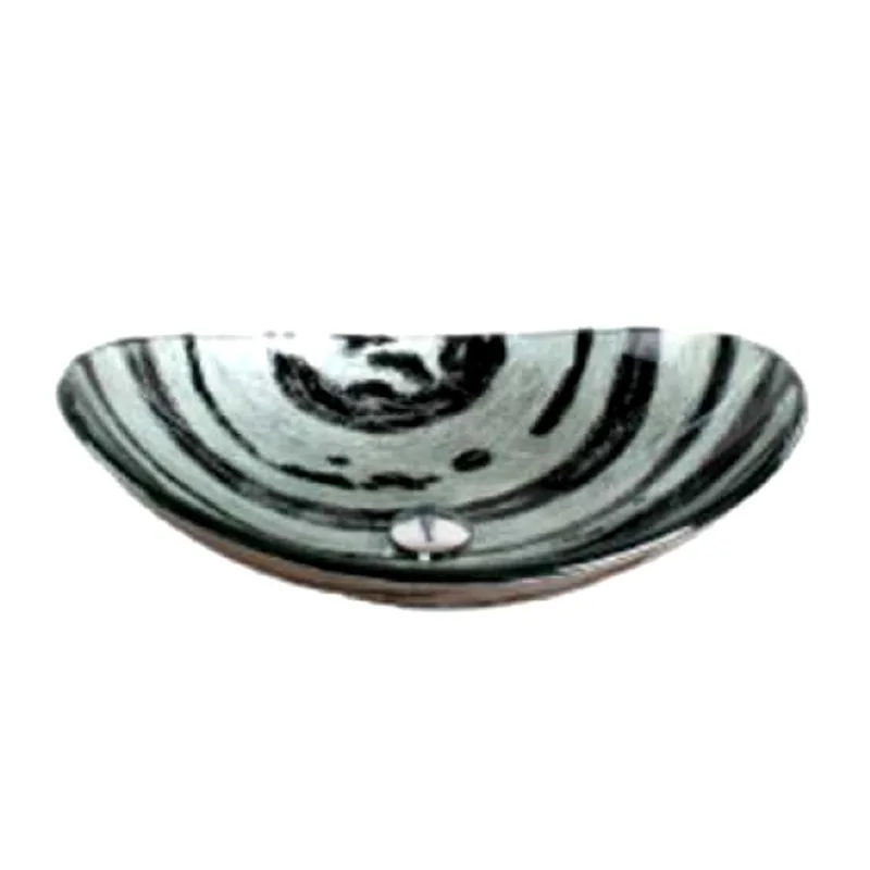 AB-BW140145 Glass Basin Carved