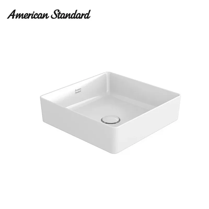 American Standard CCASF411-1000410F0 Acacia SupaSleek Square Vessel Wash Basin