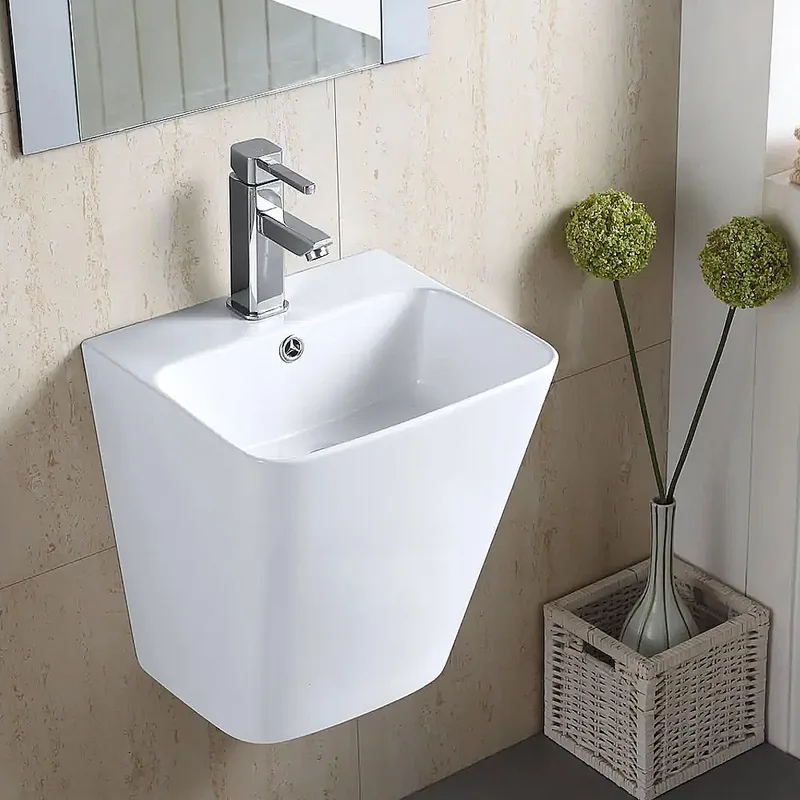 BC-FJH-5800D Wall Hung Ceramic Basin