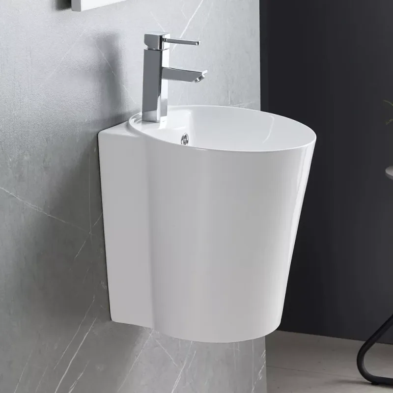 BC-FJH-6800 Wall Hung Ceramic Basin